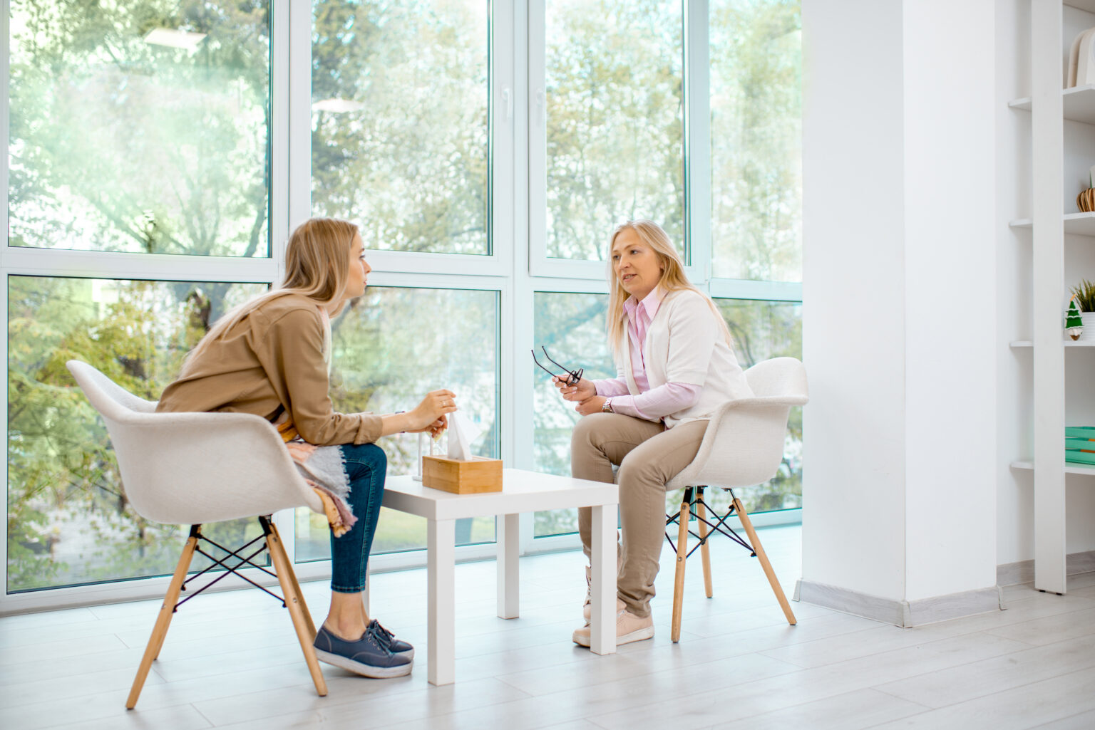 One-on-one financial consultation